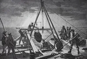 A torpedo is brought into position near Villau