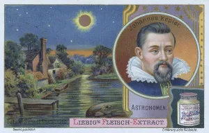 Total solar eclipse, astronomer Johannes Kepler