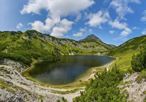 Category Mountain Landscapes Prints: Totes Gebirge, Dolinensee, Wildensee with Rinnerkogel