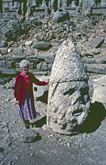 Tourist, Head of Hercules, East Terrace