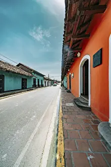 Tourist streets of the city of Granada