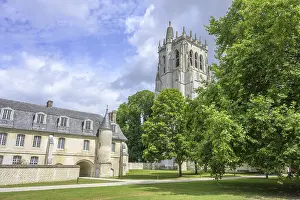 Tower of the Abbey of, Le Bec-Hellouin