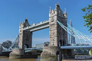 Tower Bridge in London on a sunny day