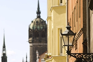 Tower of the castle church, restored