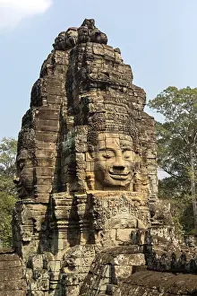 Tower with the face of Bodhisattva Lokeshvara