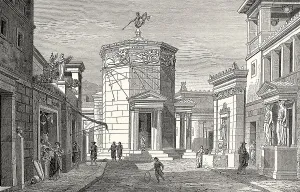 The Tower of the Winds, Athens, ancient Greece