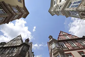 Four Towers On the Plan, Half-Timbered Houses