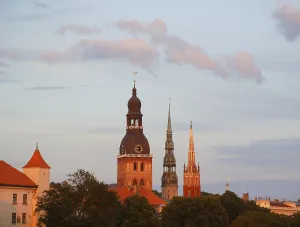 Towers of the Riga Castle, Riga Cathedral