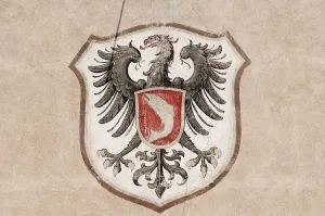 Town coat of arms on the Obertorturm