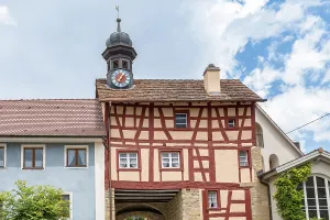Town gate, town of Tengen, Hegau, southern Germany