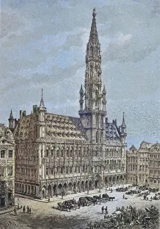 The Town Hall of Brussels, Belgium