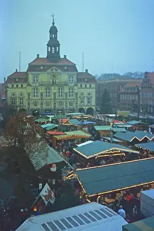 Town Hall, Christmas Market, Luneburg