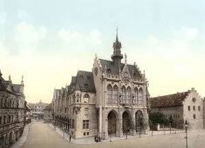 The Town Hall of Erfurt in Thuringia