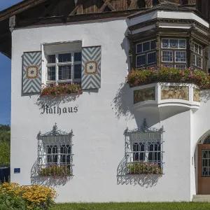 Town Hall, detail of the facade