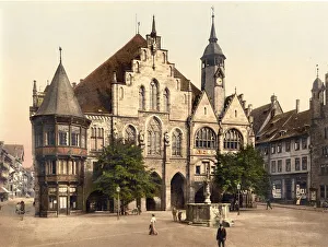 The town hall of Hildesheim, Lower Saxony