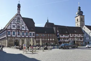 Town hall, historic district, Forchheim