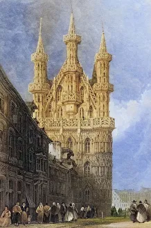 Town Hall, Hotel de Ville, c. 1800