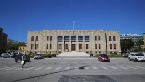 Town Hall, Italian colonial style