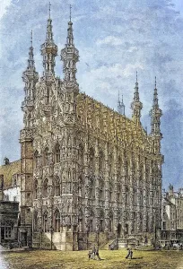 The town hall of Loewen, Leuven
