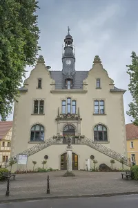 Town hall, Am Markt, Mockern