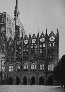 Town hall of Stralsund, Mecklenburg-Western Pomerania