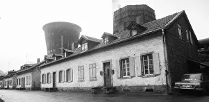 The town of Neunkirchen was dominated by industrial dirt and the Neunkircher Eisenwerke on 02