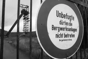 The town of Neunkirchen was dominated by industrial dirt and the Neunkircher Eisenwerke on 02