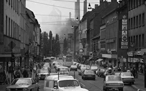 The town of Neunkirchen was dominated by industrial dirt and the Neunkircher Eisenwerke on 02