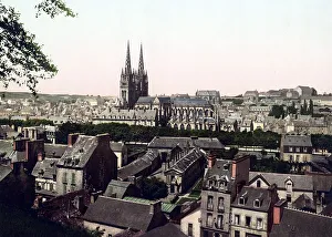 The town of Quimper in Brittany