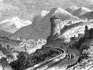 The town of Rovereto, Roveredo