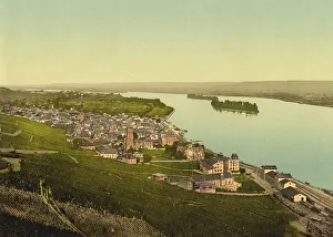 Town of Ruedesheim am Rhein, Hesse, c