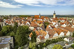 Town view of Bad Wimpfen seen from the air