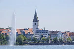 Town view with St. Nicholas Church