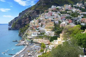 Townscape of Positano, Amalfi Coast