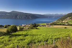 Townscape of Utvik, Innvikfjord