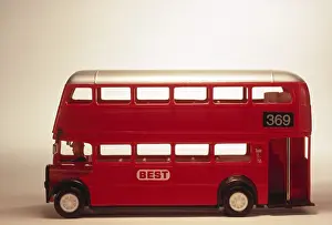 Toy, double decker bus, india