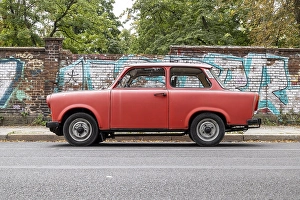 Trabant. Berlin Wall Memorial