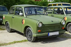 The Trabant is a car that was produced by former East German auto maker VEB Sachsenring Automobilwerke Zwickau