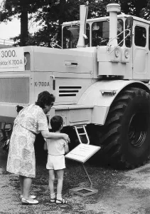 Tractor show, Leipzig, GDR, East Germany