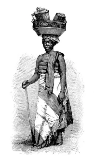 Trader, woman from French Dahomey