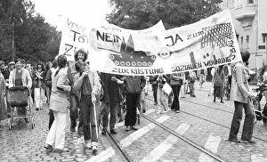 The traditional Anti-War Day 1982, Germany, Europe