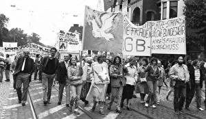 The traditional Anti-War Day 1982, Germany, Europe