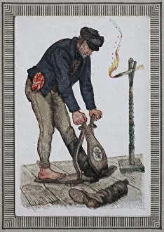 Traditional Costumes in Germany in the 19th century