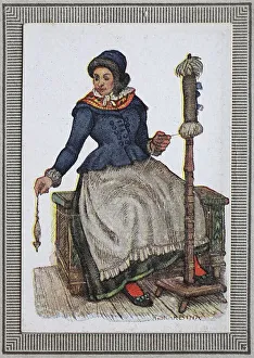 Traditional costumes in Germany in the 19th century