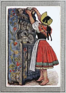 Traditional Costumes in Germany in the 19th century