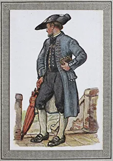Traditional Costumes in Germany in the 19th century