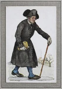 Traditional costumes in Germany in the 19th century