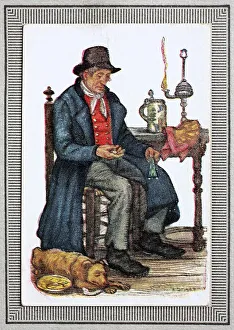 Traditional costumes in Germany in the 19th century