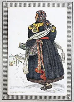 Traditional Costumes in Germany in the 19th century