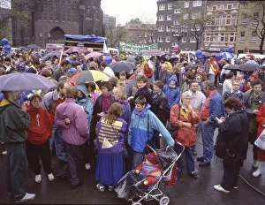 The traditional Easter march, here the OM Ruhr on 14